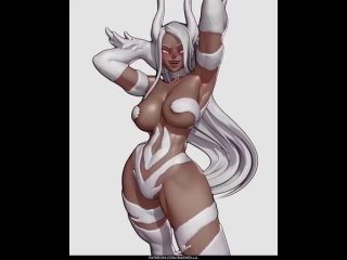 mirko | miruko (rumi usagiyama) - gif; animation; bunny girl; 3d sex porno hentai; (by @rushzilla) [mha | my hero academia]